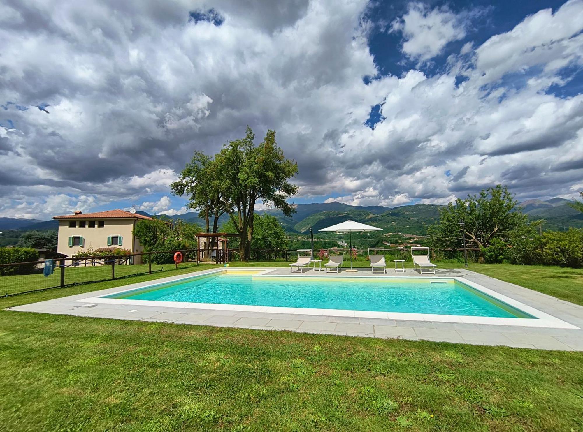 Ai Tre Campi Villa Fornaci di Barga Exterior photo